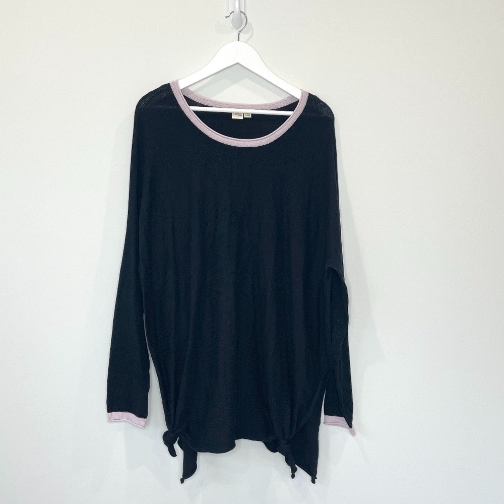 Cloth by design Black Lightweight Sweatshirt